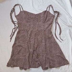 Zara Patterned Mini Dress